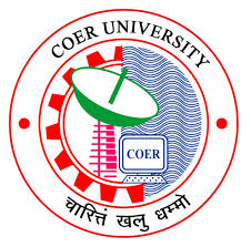 COER University Roorkee logo